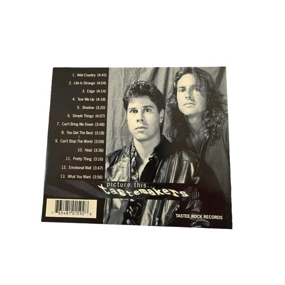 Tastemakers CD Picture This... Wild Country Tastee Rock Records Country 37390cd - Picture 2 of 2